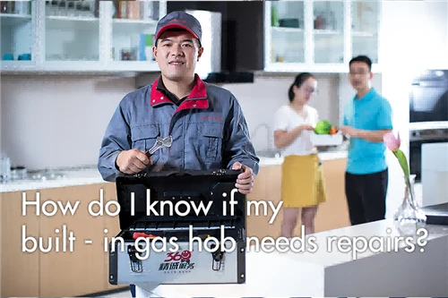 Bagaimanakah saya tahu jika dapur gas terbina dalam saya perlu dibaiki?